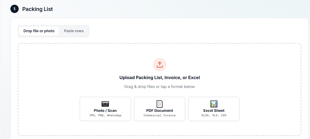 TrueLanded App Interface